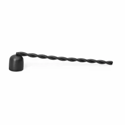 Ferm Living Twist ljussläckare Black brass