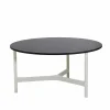 Cane-line Twist soffbord large Ø90 cm Dark grey-white