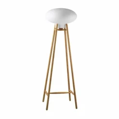 FDB Møbler U5 Hiti golvlampa Opal glass-oak nature lacquered