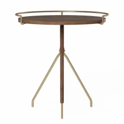 Audo Copenhagen Umanoff sidobord valnöt-polerad mässing 45 cm