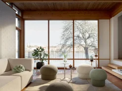 Design House Stockholm Uno puff Ø65 cm Brown