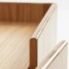 Karl Andersson & Söner Upper sideboard Ek krökskiva rf stål 63 5x84