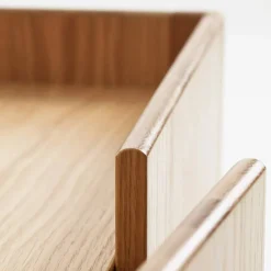 Karl Andersson & Söner Upper sideboard Ek krökskiva rf stål 63 5x84