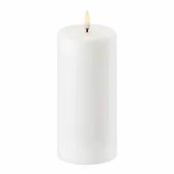 Clearance Uyuni Lighting Uyuni LED Blockljus vit Ø7 8 cm 15 2 cm