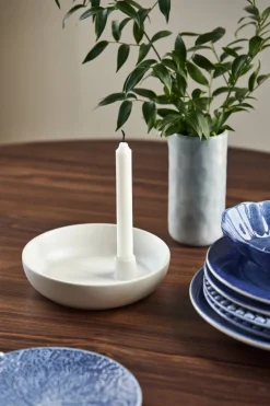 Scandi Living Valley ljusstake Ø21 cm Vit