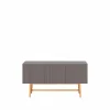 Asplund Vass 40 135 sideboard storm grey vit ek p2 stativ
