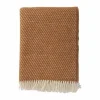 Discount Klippan Yllefabrik Velvet ullpläd Mocha mousse