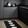 New Pappelina Vera gångmatta black/vanilla 70x300 cm