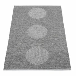 Hot Pappelina Vera 2.0 plastmatta grey-granit metallic 70x120 cm