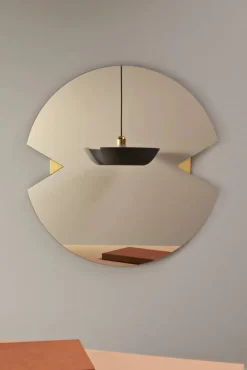 Outlet AYTM Verto spegel Ø70 cm Svart