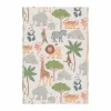 Barn Ekelund Linneväveri Vilda Vänner babyfilt 72x105 cm Multi