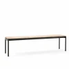 Online &Tradition Ville AV28 bänk large 180x40 cm Warm black