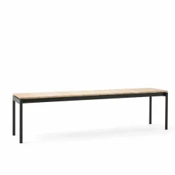 Online &Tradition Ville AV28 bänk large 180x40 cm Warm black