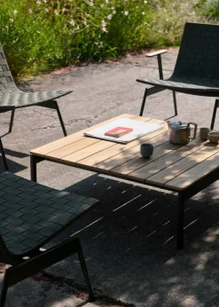 &Tradition Ville Outdoor AV50 soffbord Bronze green-teak