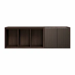 Vipp Cabinet H5 sideboard Dark oak-marble doors