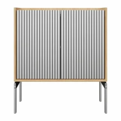 Online Vipp Cabinet H2 skåp med ben Light oak-marble doors