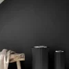 Best Vipp 19 papperskorg med kant 60 l Black-stainless steel