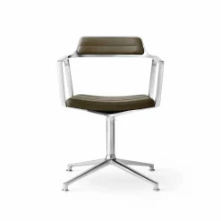 Online Vipp 452 Swivel kontorsstol Pol. aluminium-bosco green