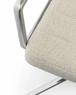 Sale Vipp 453+ Swivel kontorsstol Wavy off white-light grey-pol. aluminium
