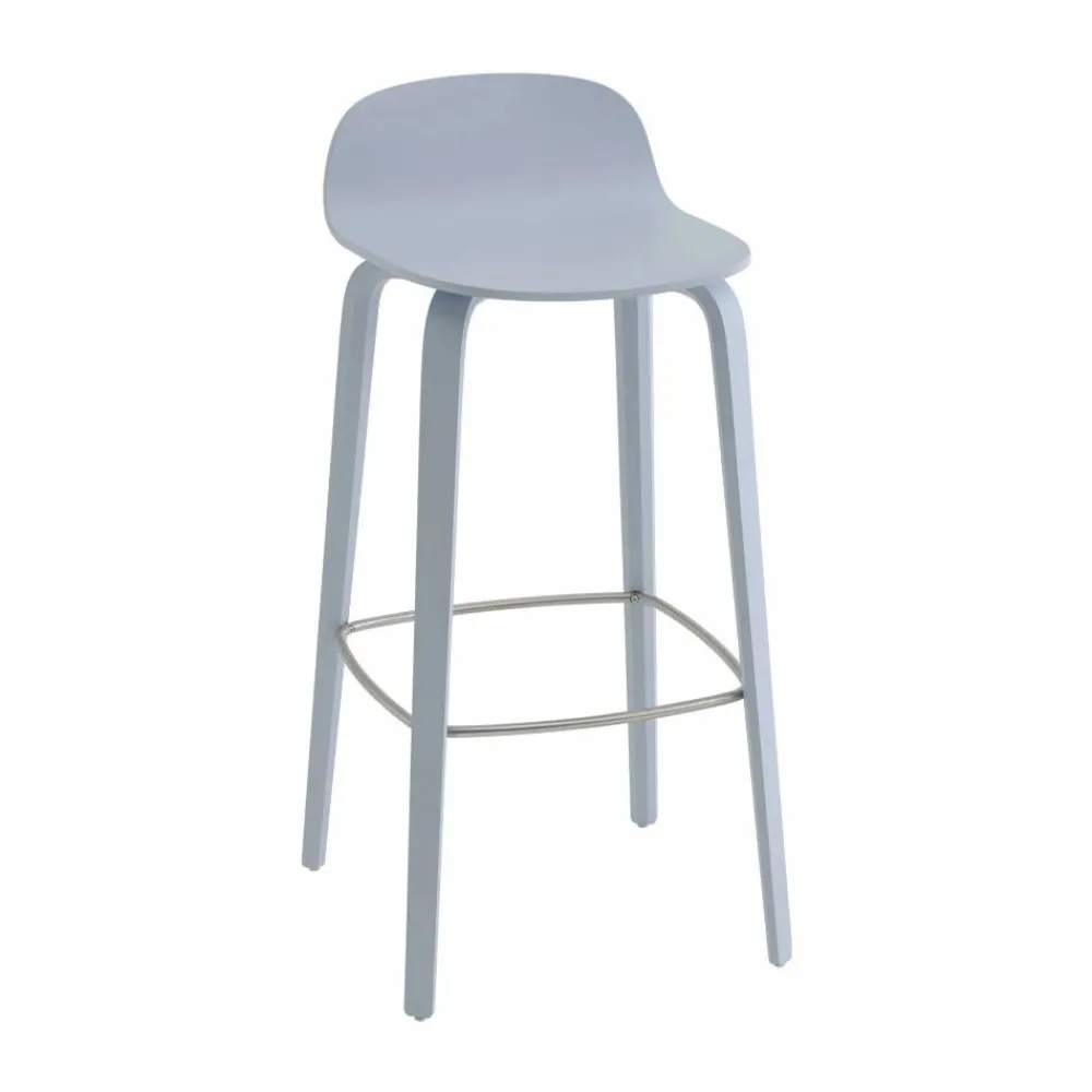 Clearance Muuto Visu barstol 75 cm Light blue