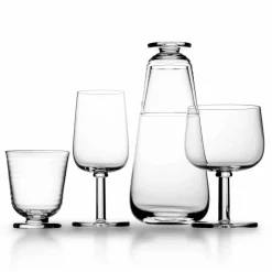 Kosta Boda Viva glas på fot 20 cl 2-pack Klar