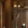 Louis Poulsen VL45 Radiohus portabel lampa Ø17 5 cm Brass-white opal glass