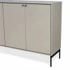 Mavis Volt sideboard 80x148 cm Beige-svart