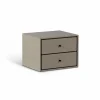 Best Mavis Volt sängbord vägghängt Beige-svart