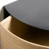 Woud Wallie wall drawer hylla svart ek