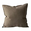 Tell Me More Washed linen kuddfodral 50x50 cm Taupe