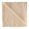 Tell Me More Washed linen tygservett 45x45 cm Sand