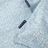 Outlet Lexington Wave Printed Cotton Sateen bäddset White-Blue 1 örngott