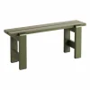 New HAY Weekday bänk 111x23 cm lackad furu Olive