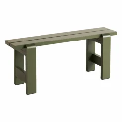 New HAY Weekday bänk 111x23 cm lackad furu Olive