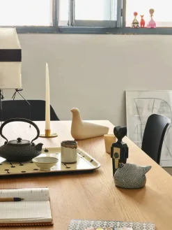 Hot Vitra Wooden Dolls svart/vit cat small