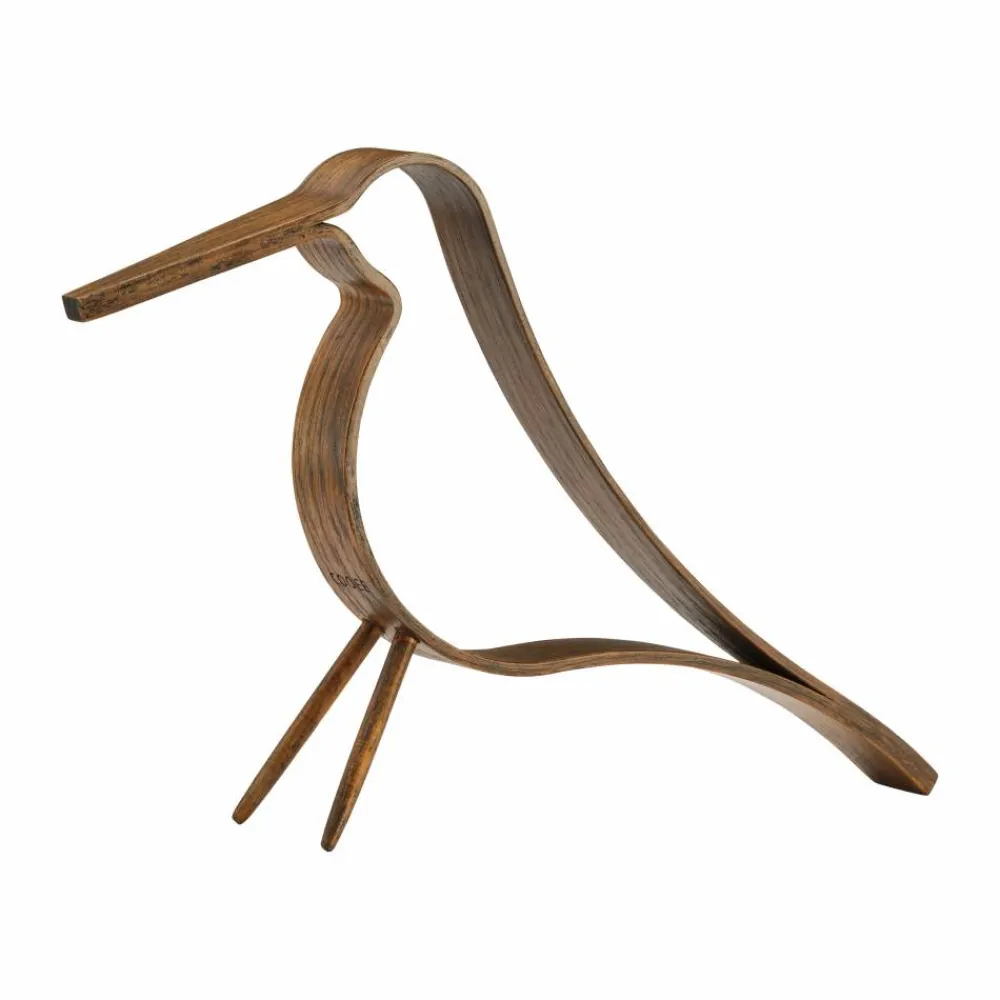 Cooee Design Woody Bird medium Mörkbetsad ek