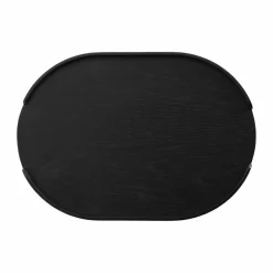 Discount Cooee Design Woody bricka Svartbetsad ek 28x40 cm