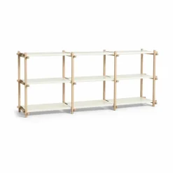 HAY Woody hylla Oak-almond white low