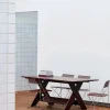 HAY X-Line Indoor Outdoor stol Iron red-hot galvanised