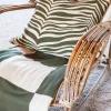 Outlet Classic Collection Zebra kudde 50x50 cm Grön