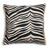 Classic Collection Zebra kudde 50x50 cm Svart
