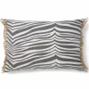 Classic Collection Zebra kudde 40x60 cm Titanium (grå)