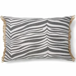 Classic Collection Zebra kudde 40x60 cm Titanium (grå)
