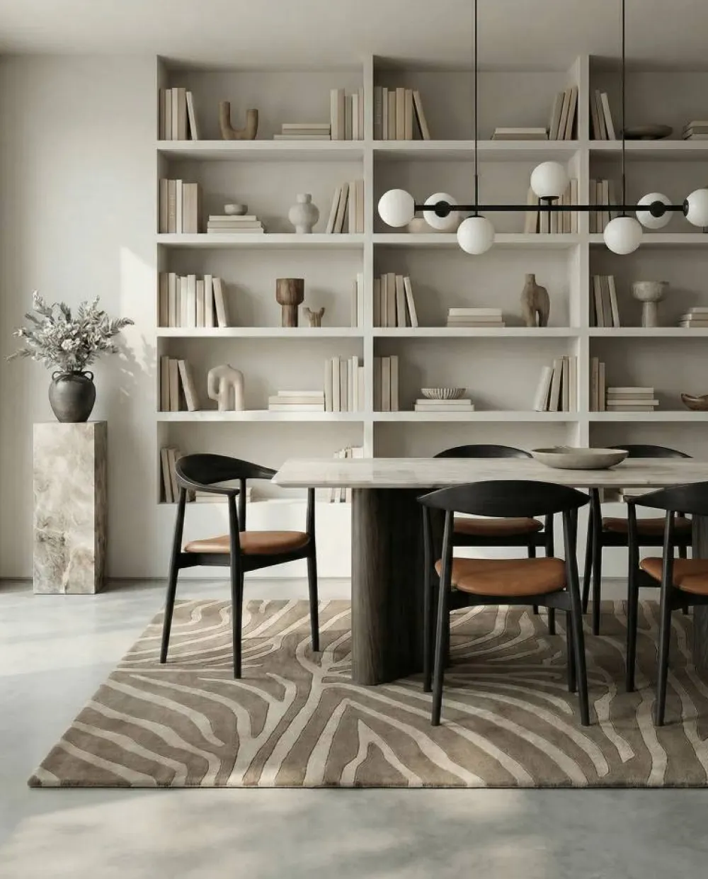 Classic Collection Zebra ullmatta Beige 200x300 cm